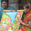 HIV Aids Scroll being Performed