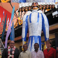 Ravana on display at Asia-NZ -Wellington Diwali Festival