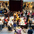 Giant Anilmal Puppet Exhibition workshop In Brighton, UK