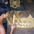 Hand made ornaments for the Goddess