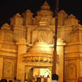 Ready Pandal on Calcutta Streets