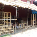Pandal for UK being made in Calcutta