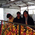Lights being tested in UK warehouse